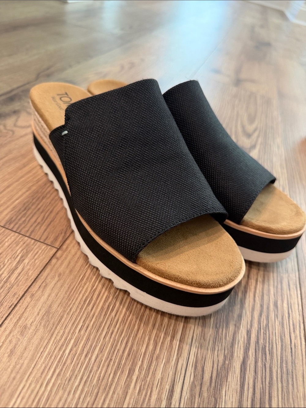 TOMS Diana Mule Wedge Sandal